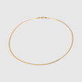 Flat Snake Chain Necklace