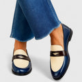 Francesca | Two-Tone Loafers
