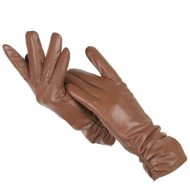 Guantes de piel para mujer Trinity