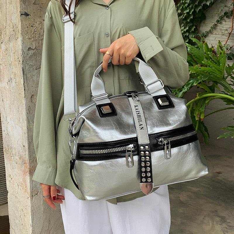 Boston Leather Bag