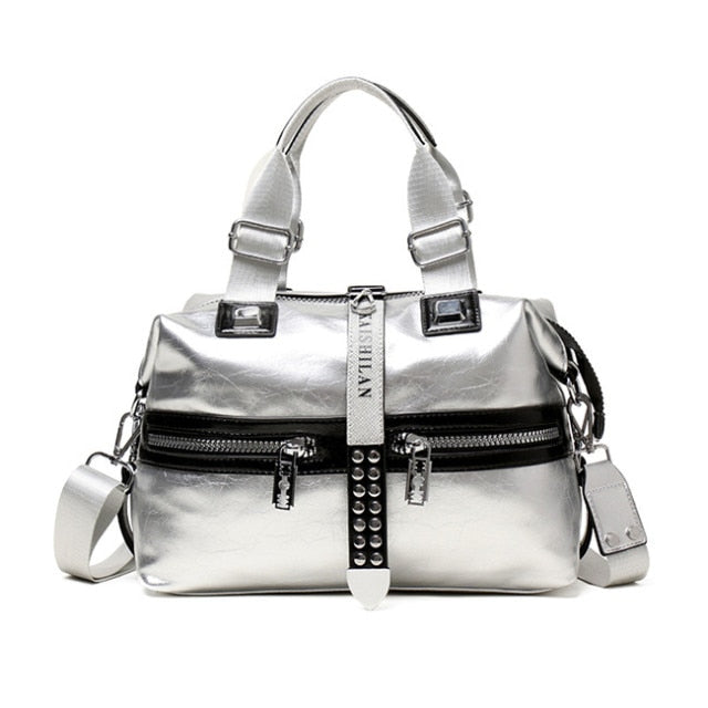 Boston Leather Bag