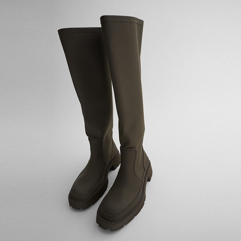 Knee-Over Angela Boots