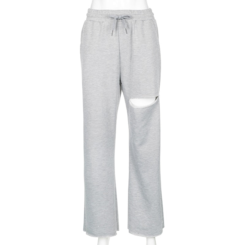 Pantalones de chándal anchos y holgados