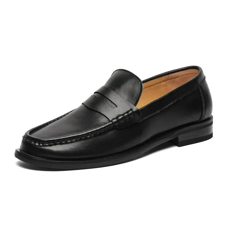 Mocasines casuales tipo "slip-on" de piel sintética