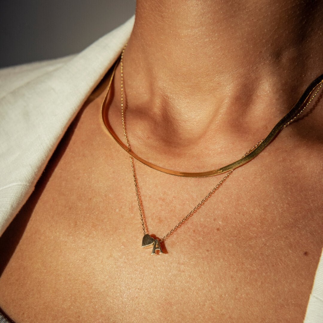 Flat Snake Chain Necklace
