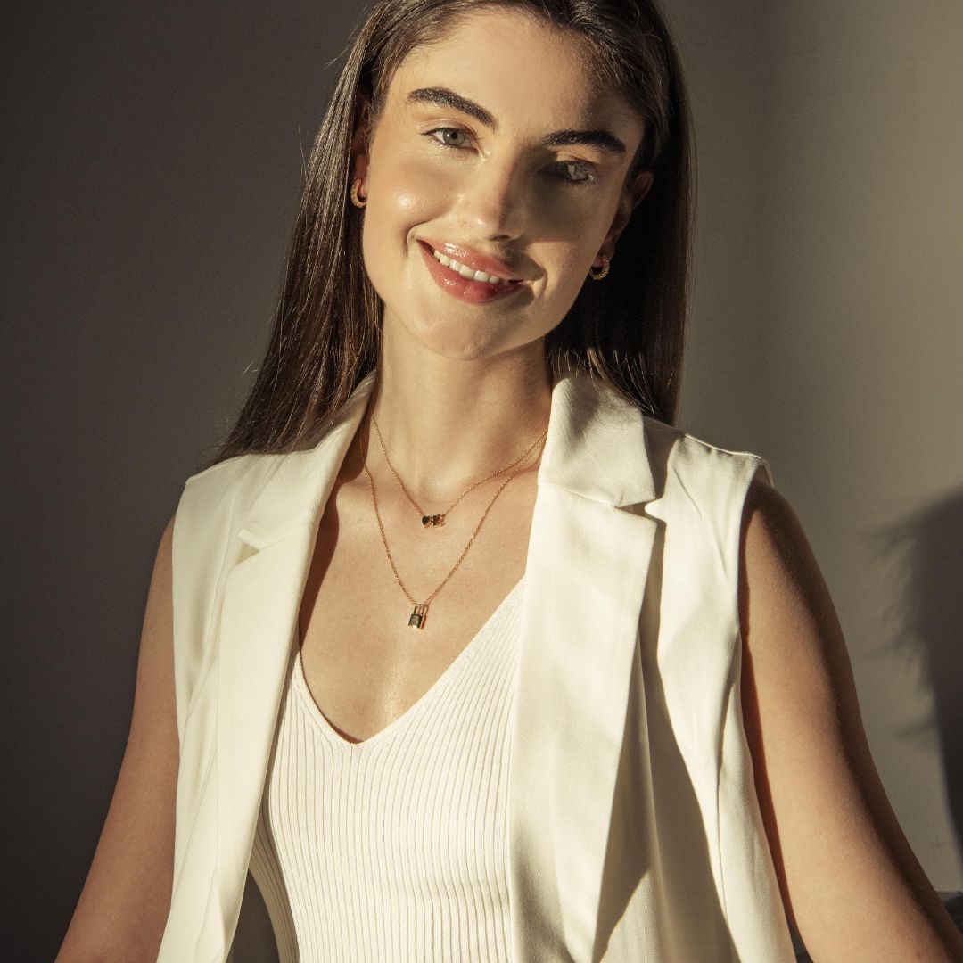 Necklace with Padlock Pendant