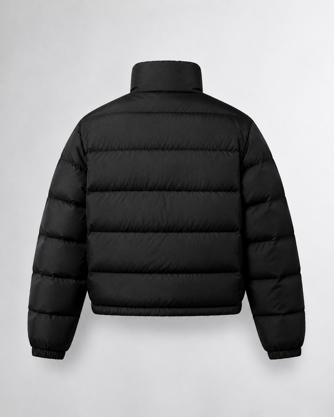 Chaqueta corta acolchada con cuello alto — Hombre