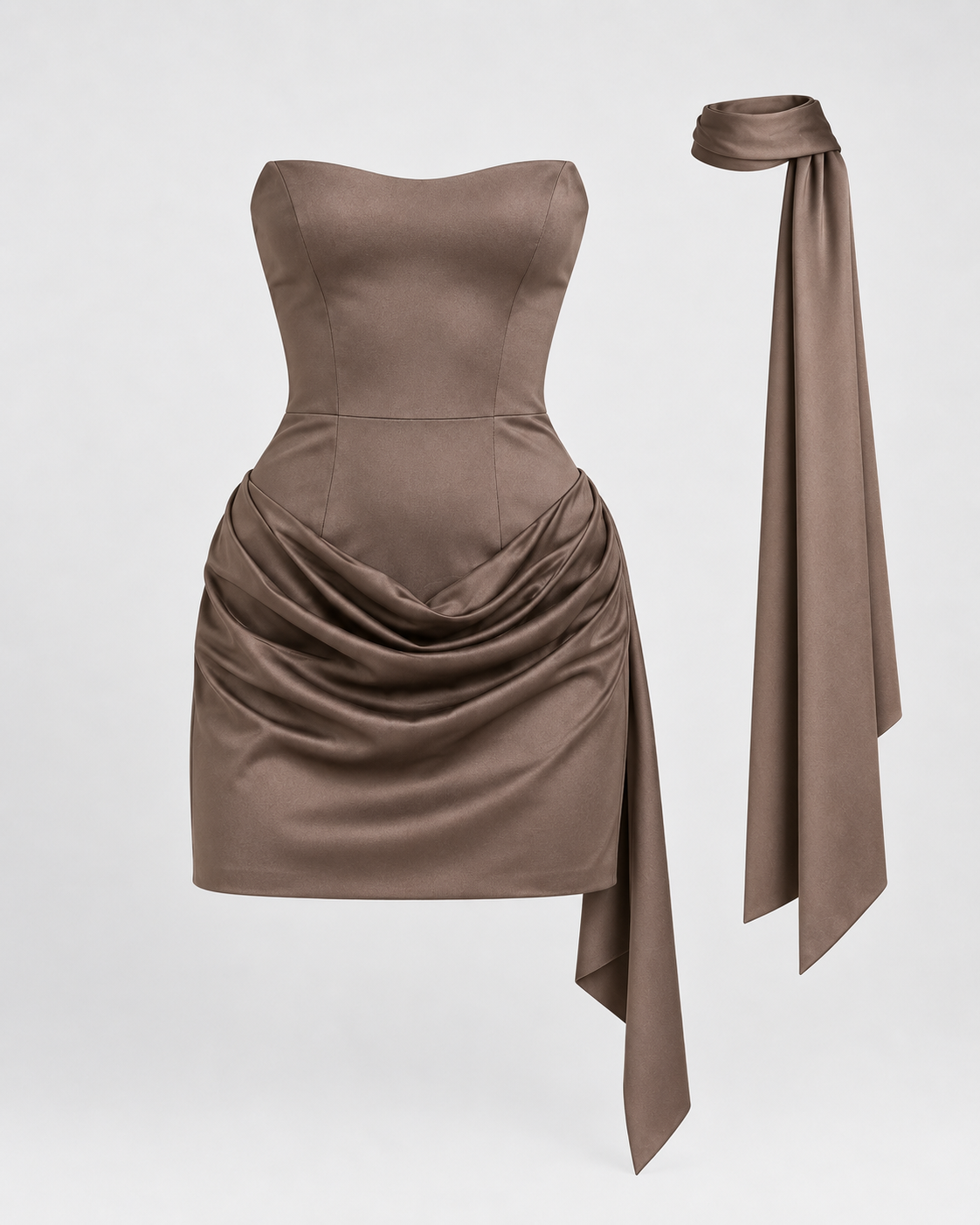 Monaco Satin Dress