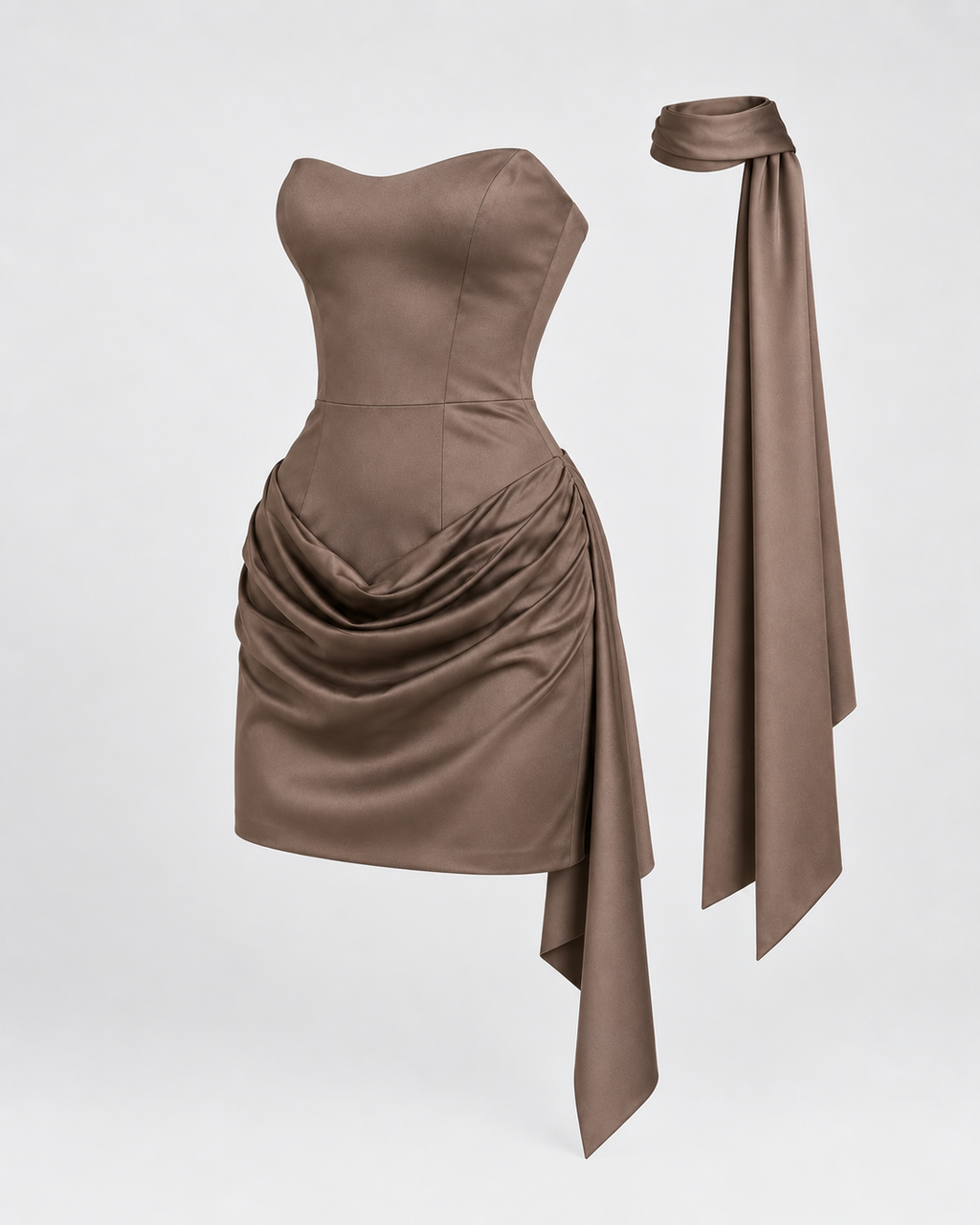 Monaco Satin Dress