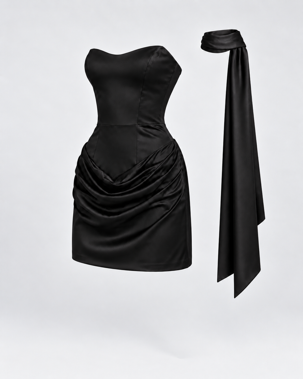 Monaco Satin Dress