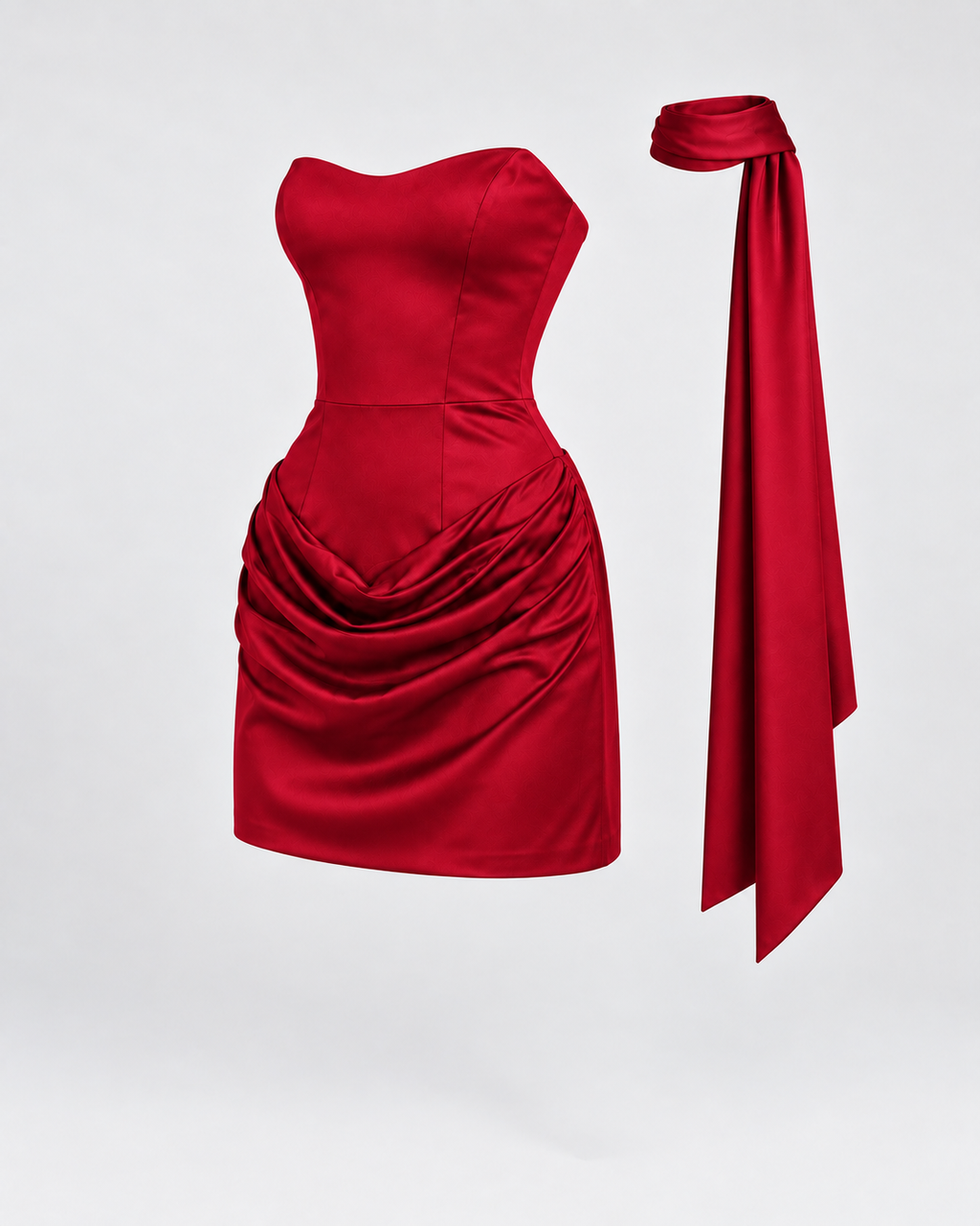 Monaco Satin Dress